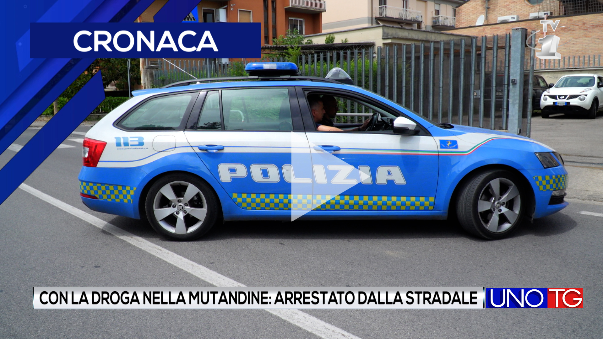Droga nelle mutande: arrestato dalla stradale di Arezzo.