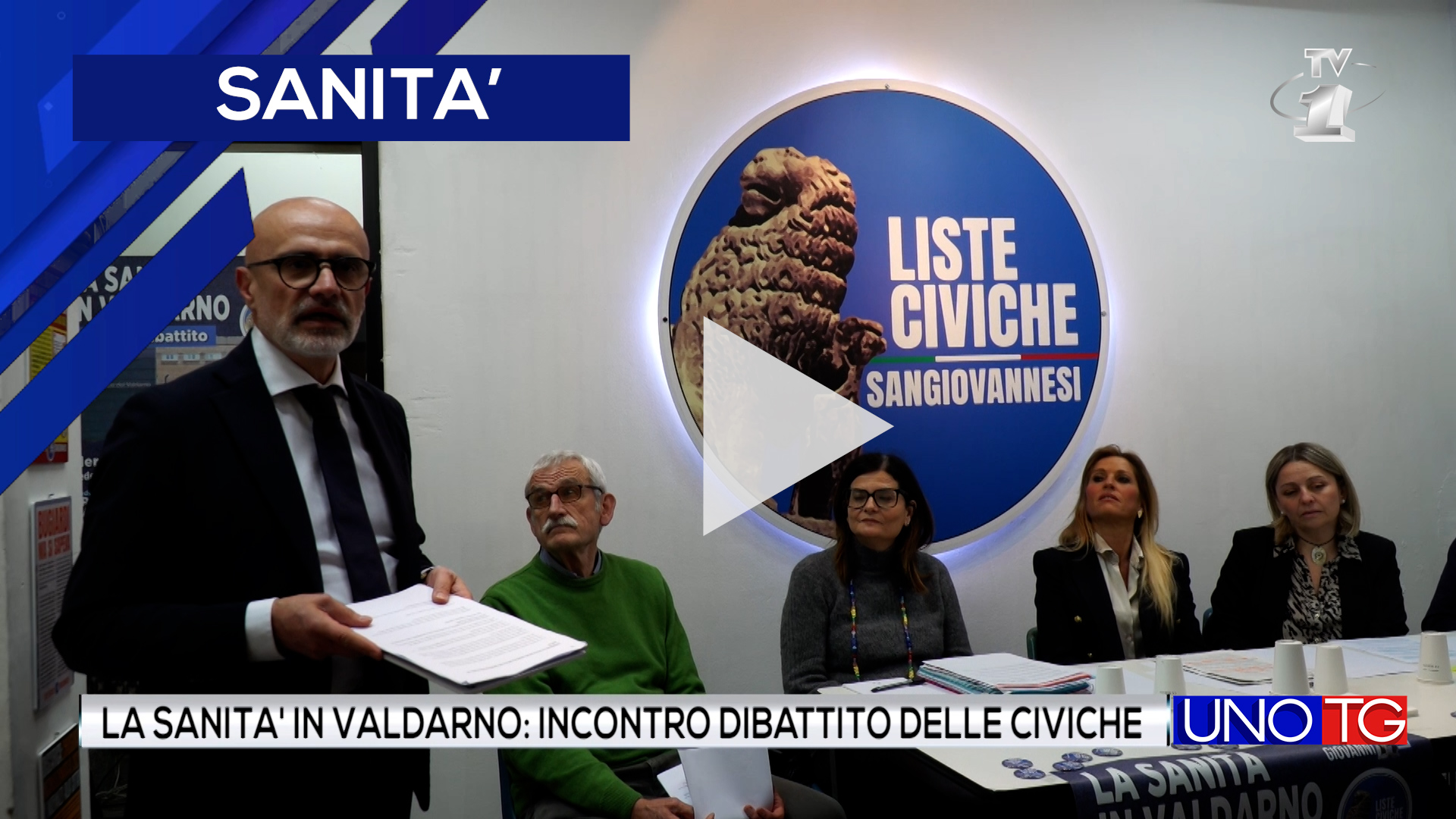 La Sanità in Valdarno: incontro dibattito organizzato dalle Liste Civiche Sangiovannesi