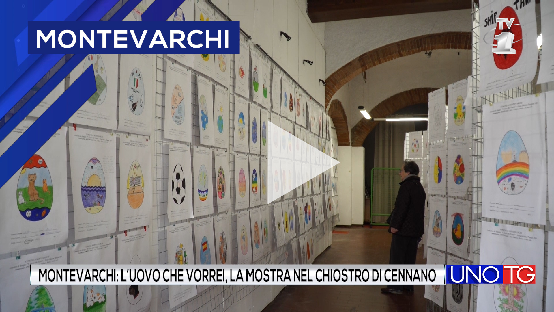 Montevarchi: "L'uovo che vorrei" la mostra nel Chiostro di Cennano