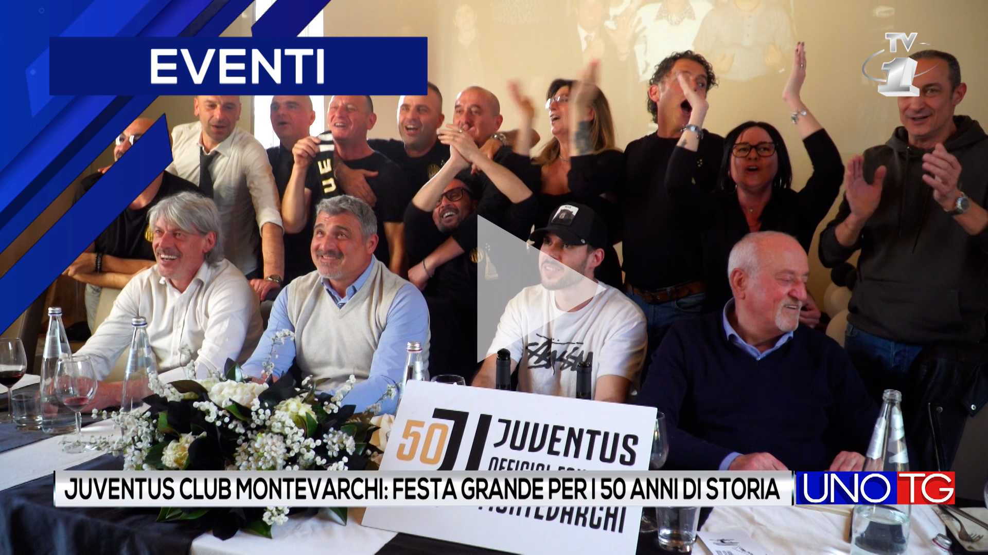 Juventus Club Montevarchi: grande festa per i 50 anni di storia