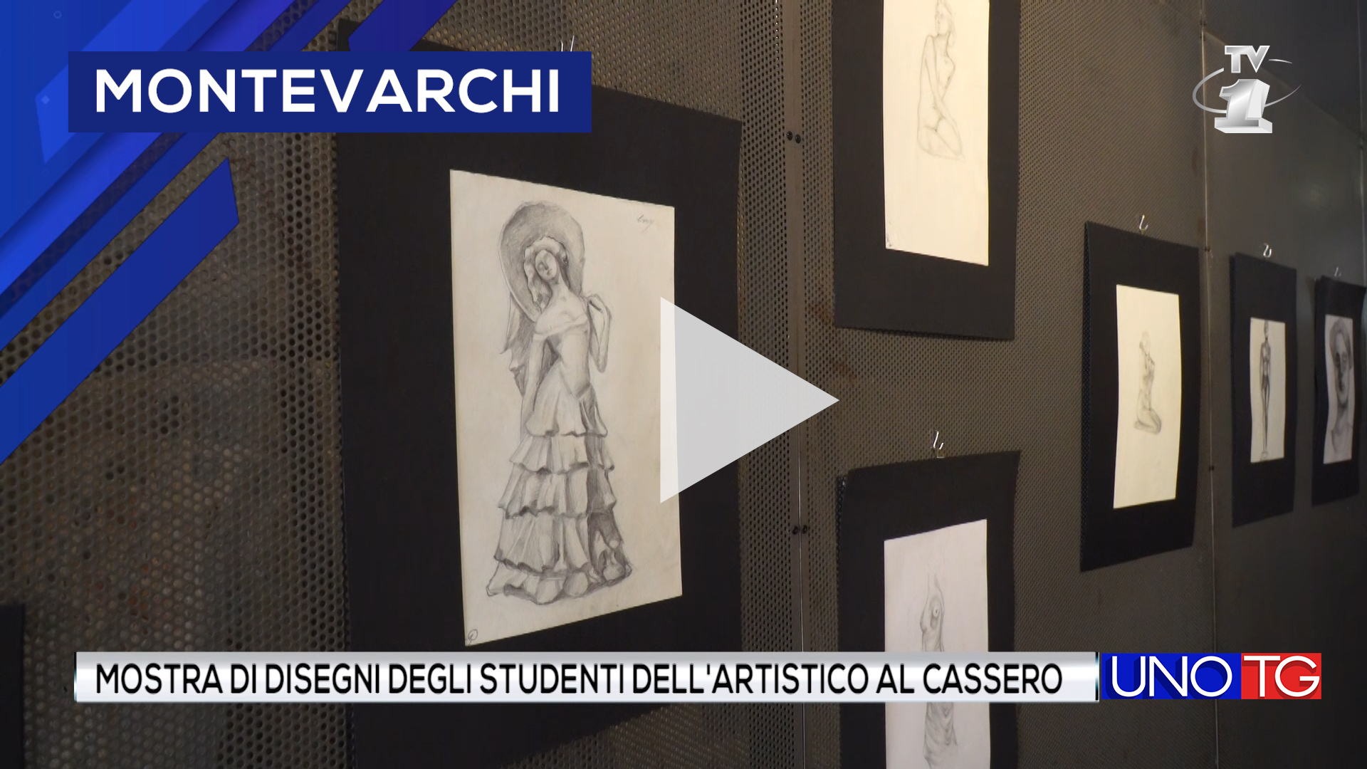 Mostra di disegni degli studenti del Liceo Artistico al Cassero