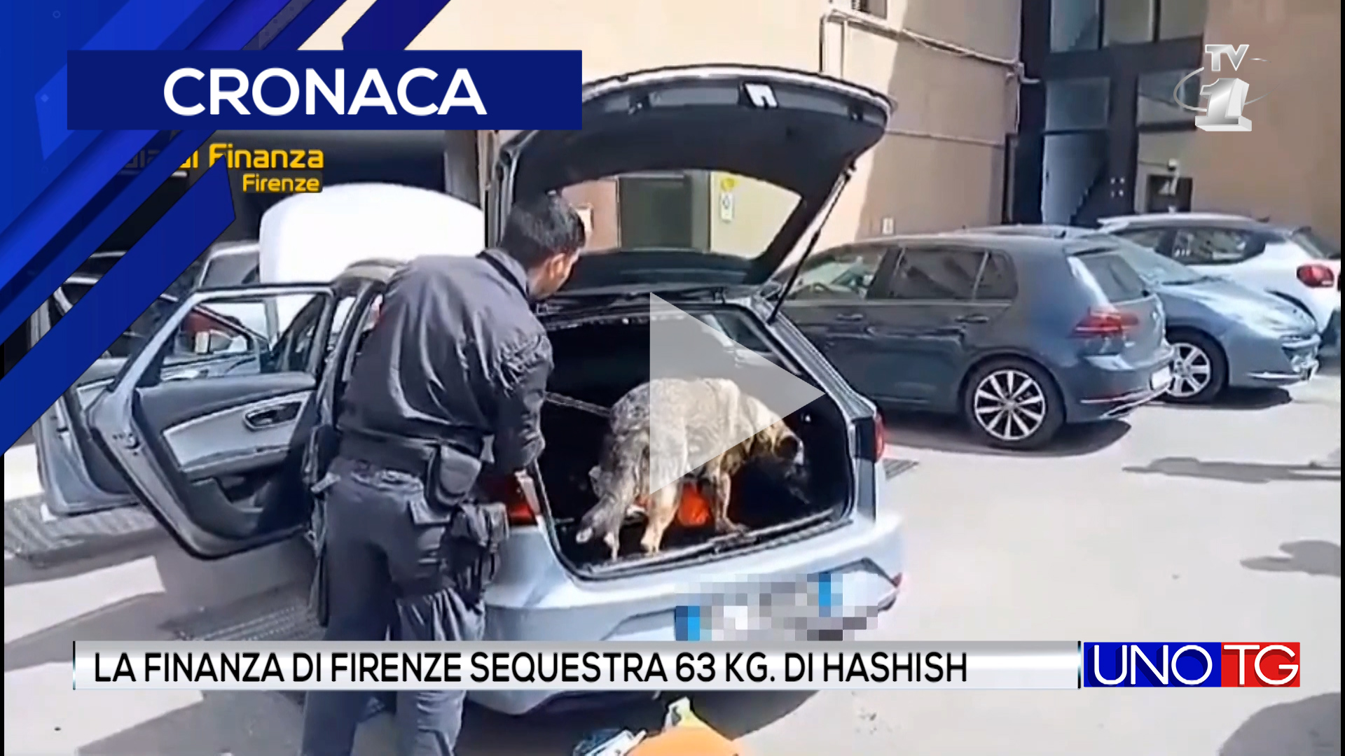 La Finanza di Firenze sequestra 63 kg di hashish