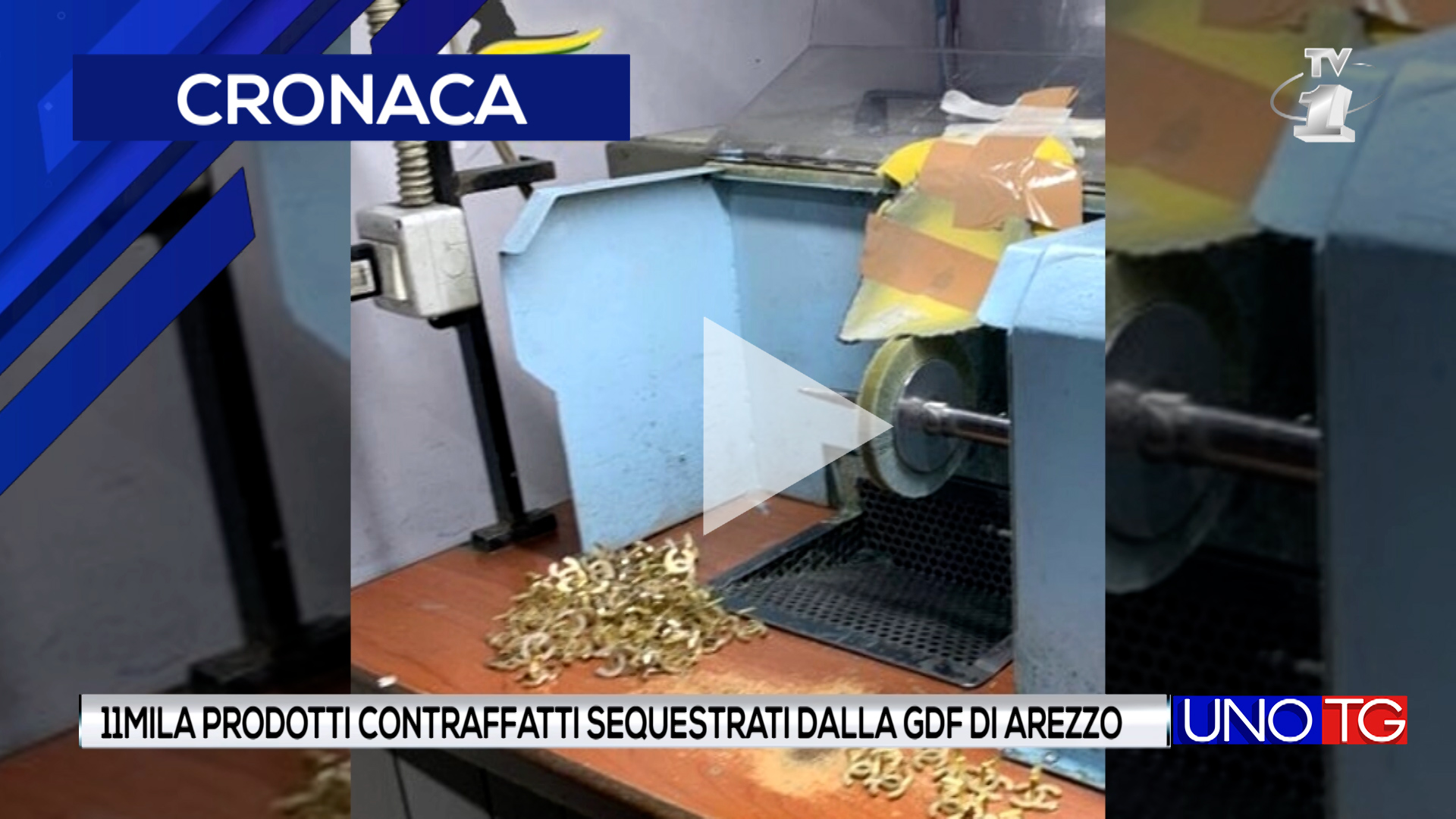 11mila prodotti contraffatti sequestrati dalla GDF di Arezzo