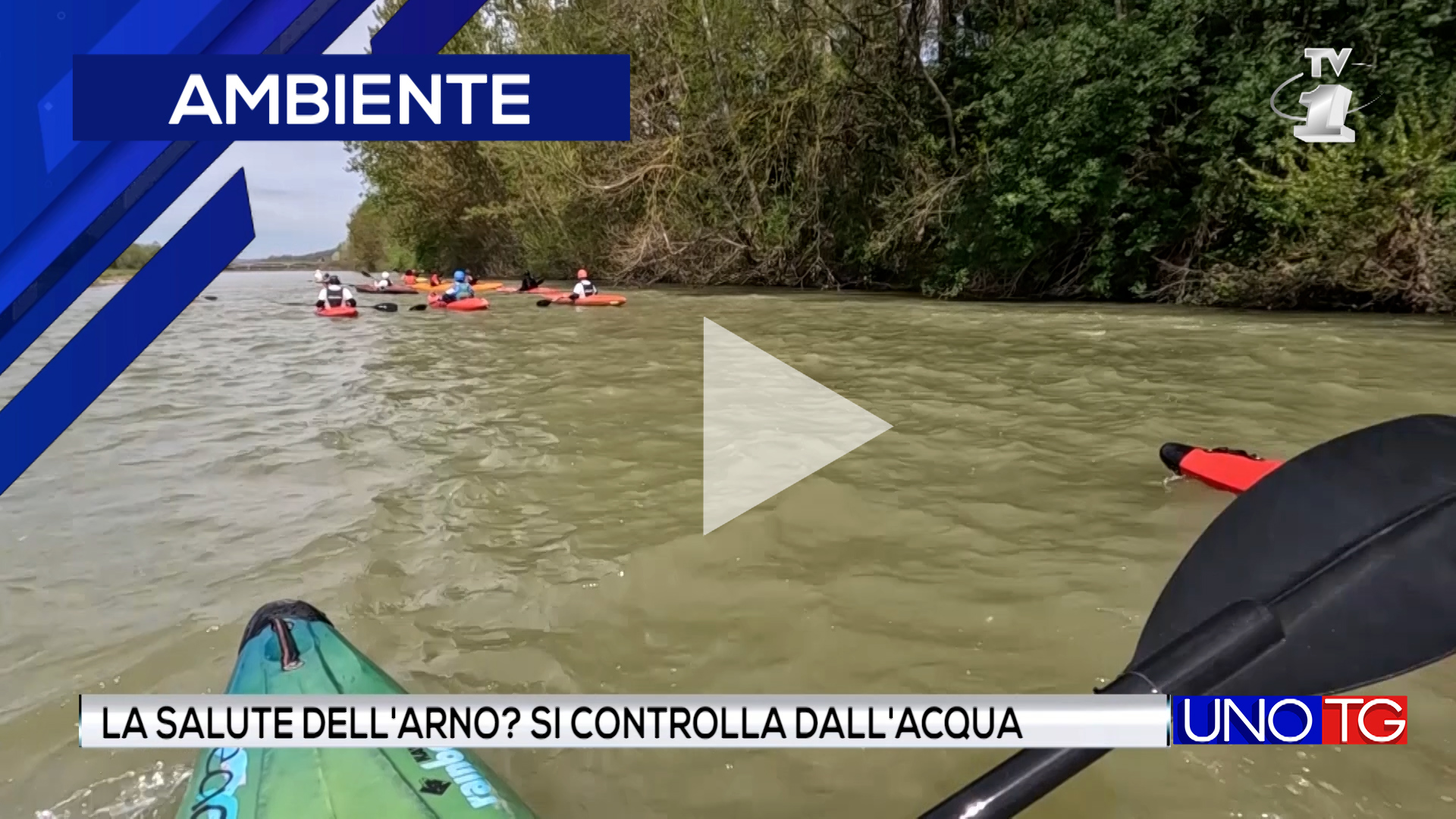 La salute dell'Arno? Si controlla dall'acqua