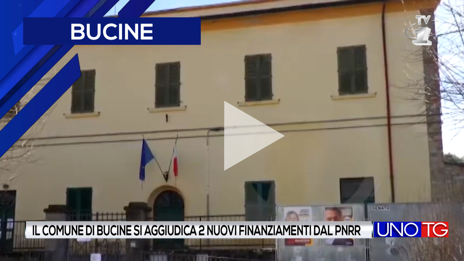 Il Comune di Bucine si aggiudica 2 nuovi finanziamenti dal PNRR