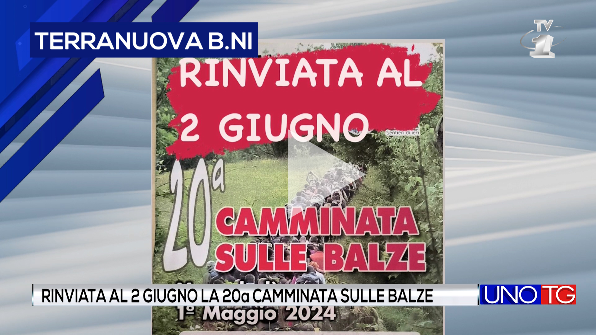 Rinviata al 2 giugno la 20a Camminata sulle Balze