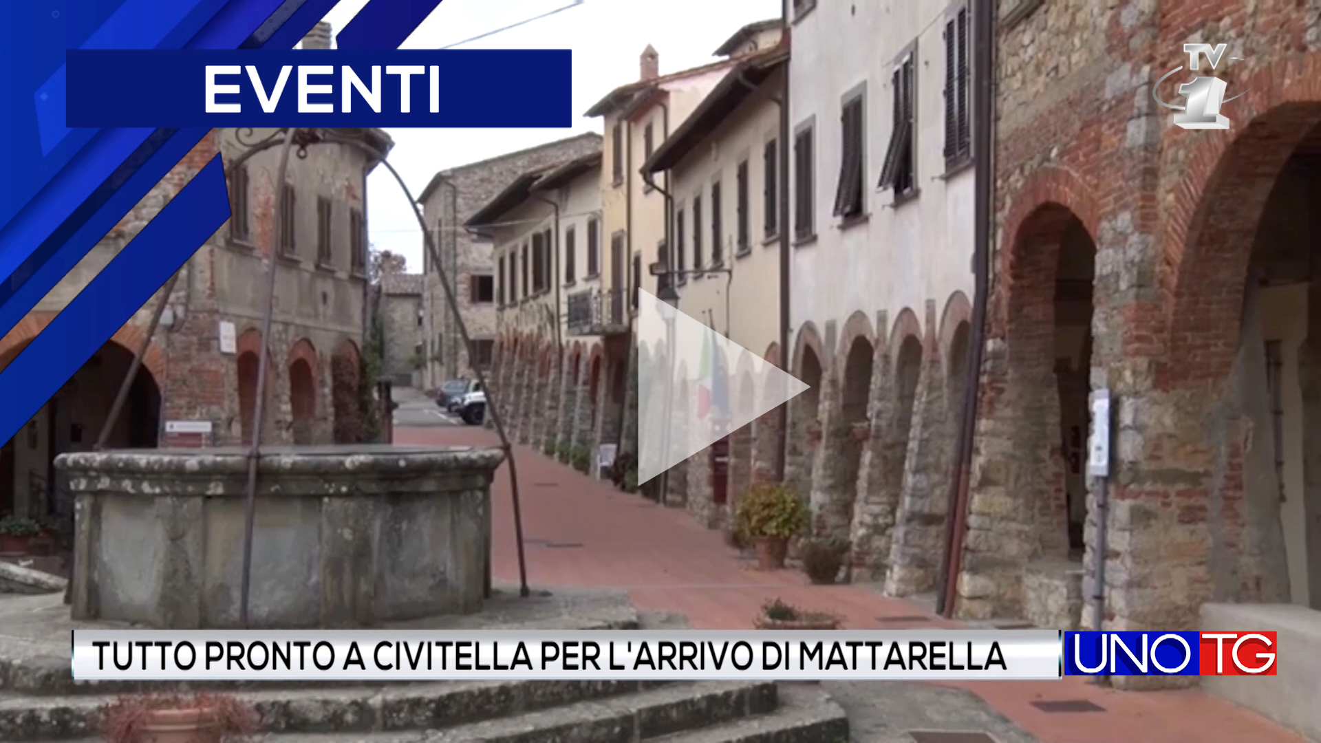 Tutto pronto a Civitella per l'arrivo di Mattarella