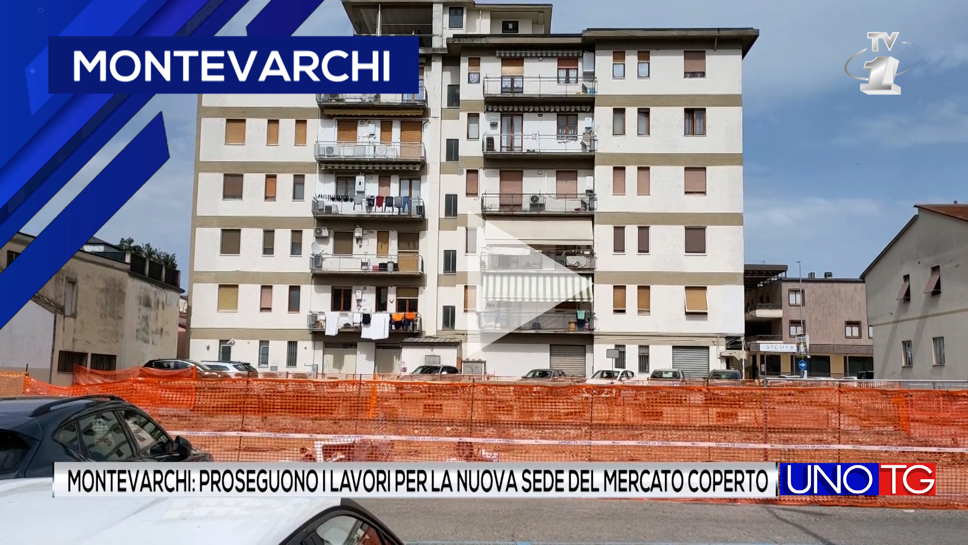 Montevarchi: proseguono i lavori per la nuova sede del Mercato Coperto