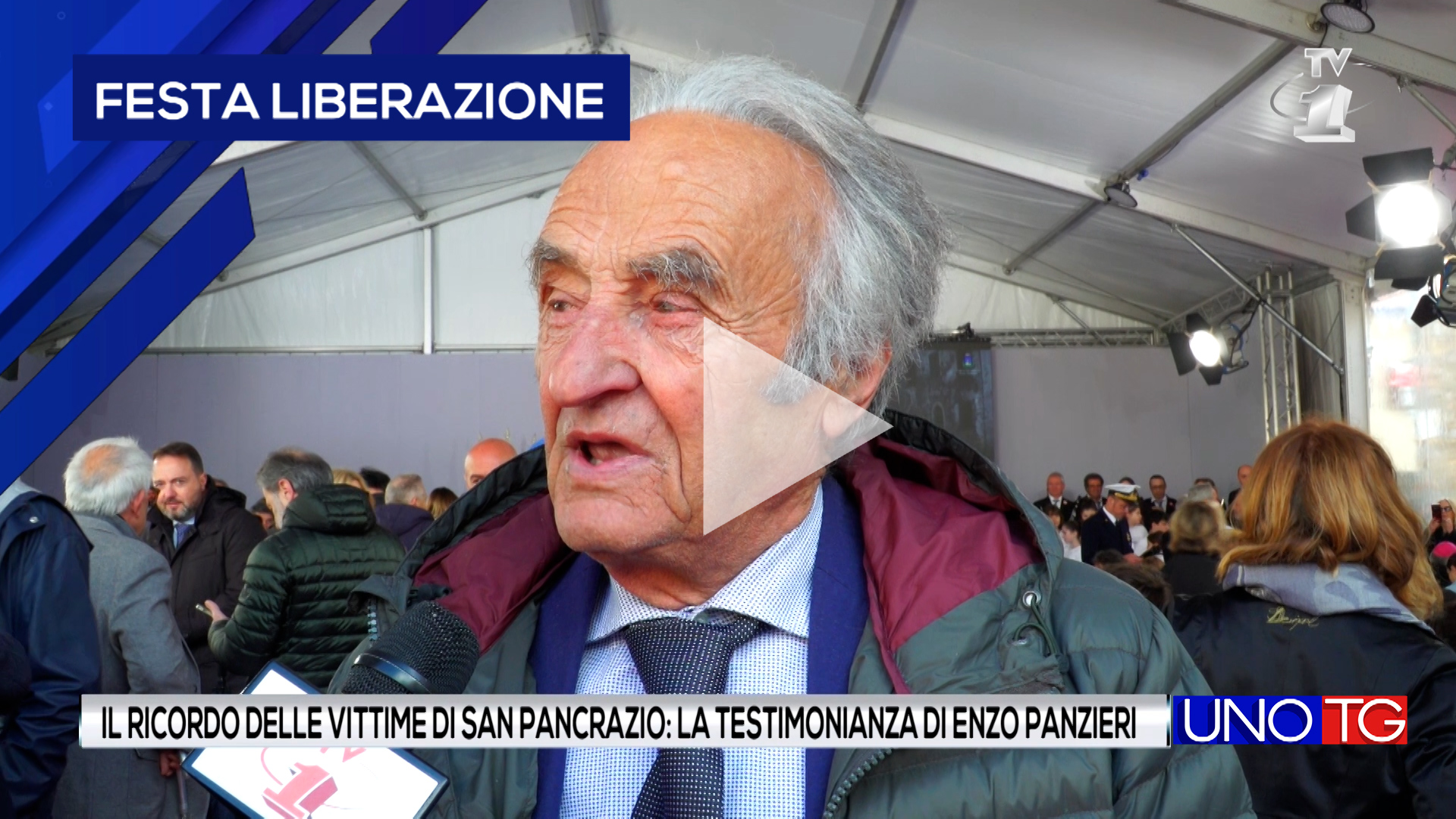 Il ricordo delle vittime di San Pancrazio: la testimonianza di Enzo Panzieri