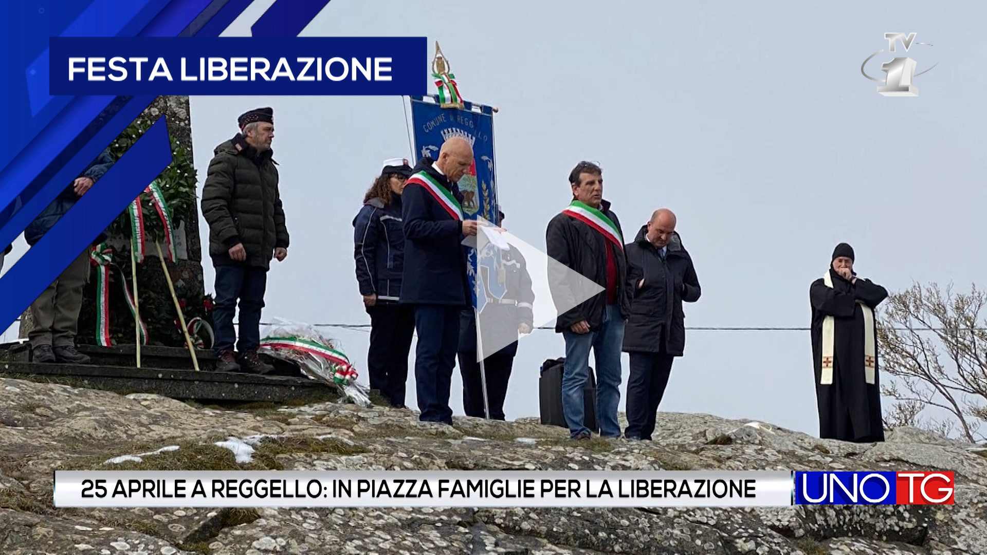 25 aprile a Reggello: in piazza le famiglie per la Festa della Liberazione