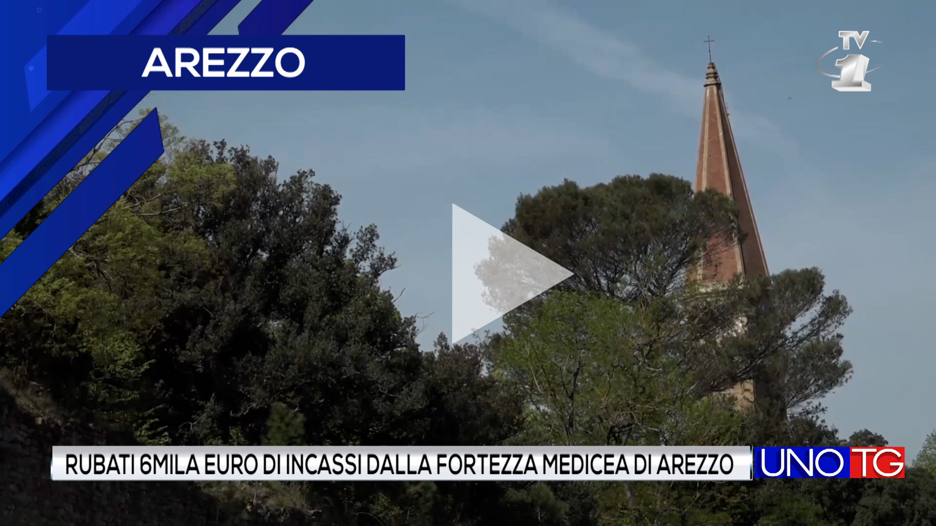 Rubati 6mila euro dalla fortezza medicea di Arezzo