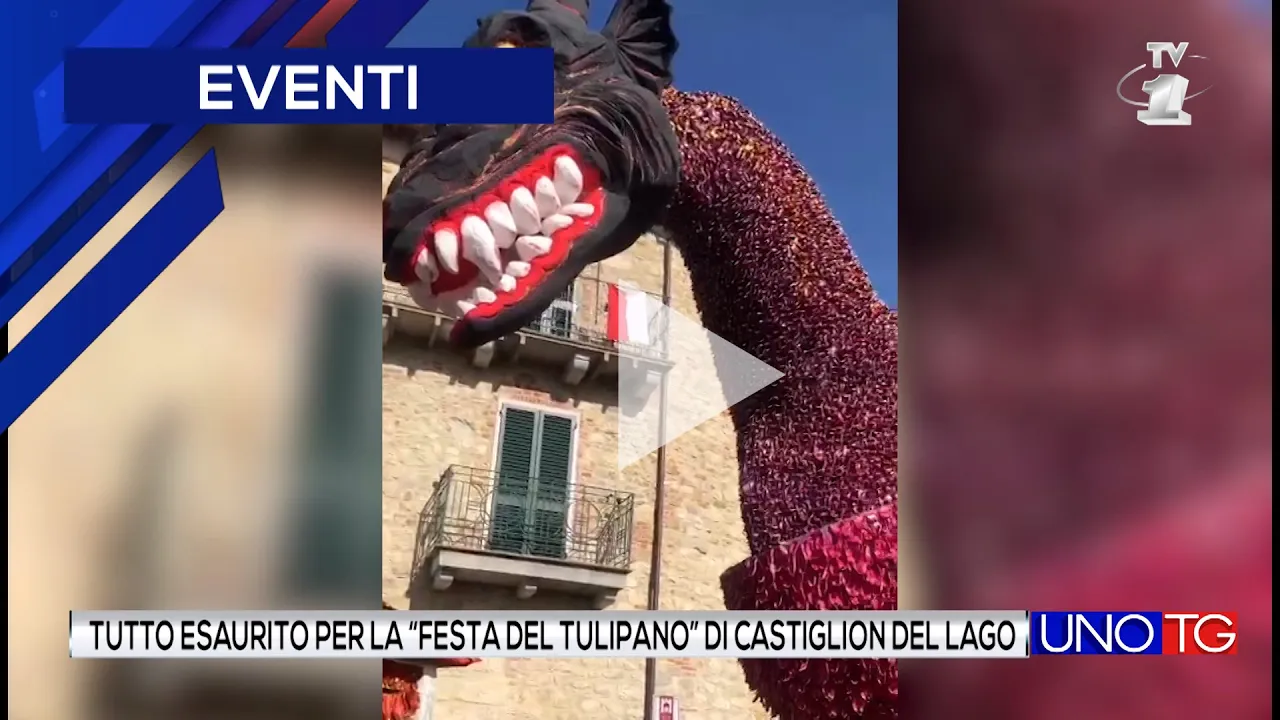 Tutto esaurito per la "Festa del Tulipano" di Castiglion del Lago