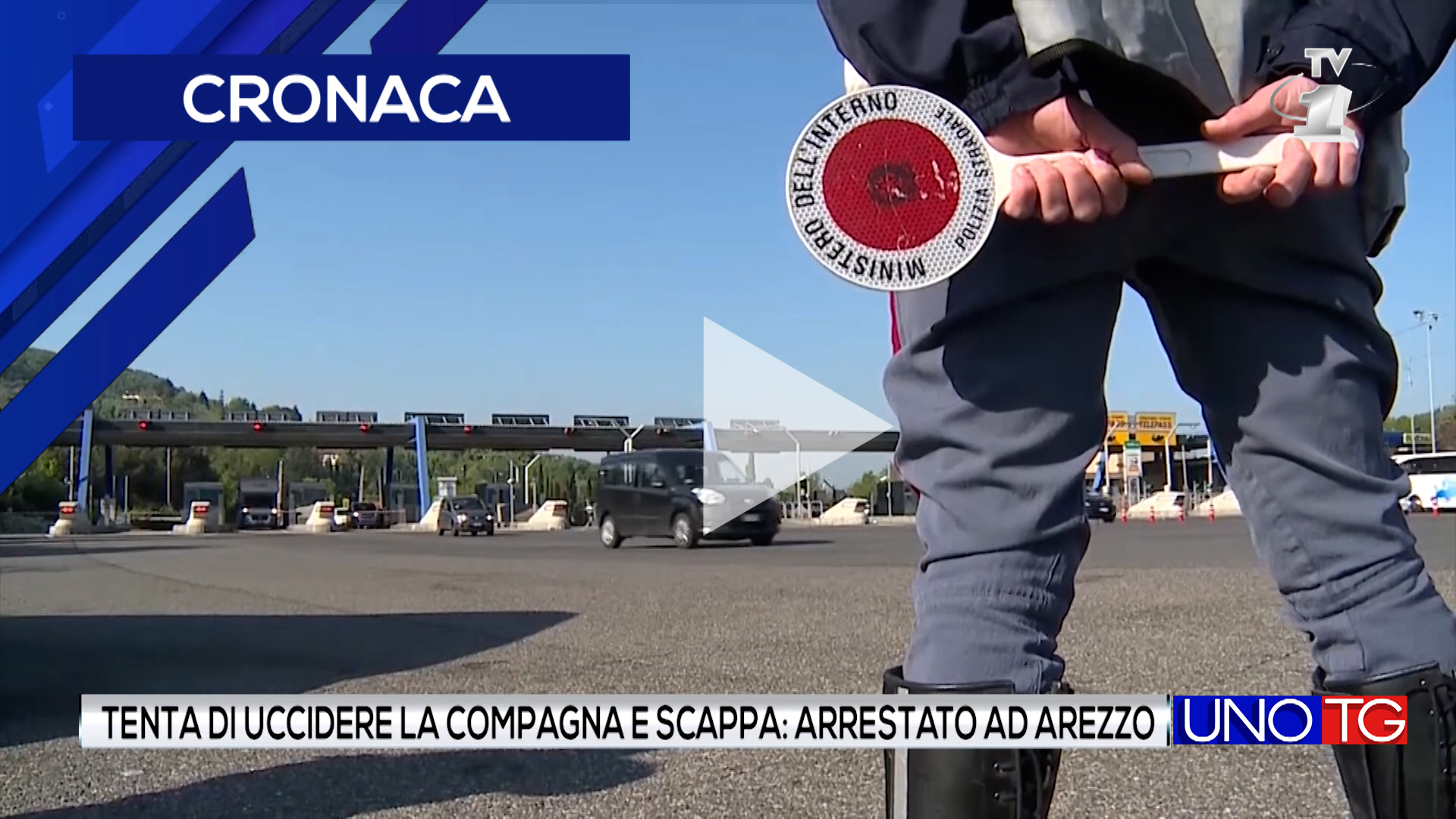 Tenta di uccidere la compagna e scappa: arrestato ad Arezzo