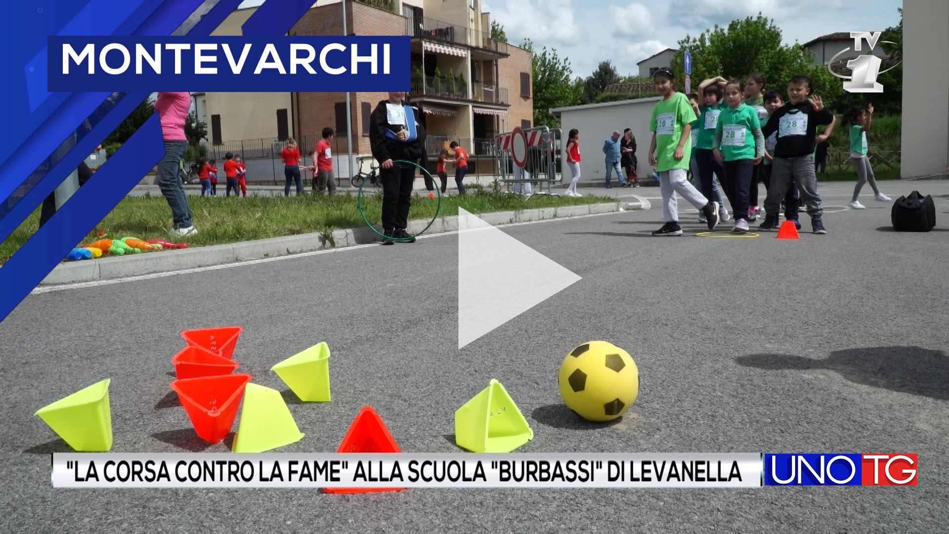 "La corsa contro la fame" alla scuola "Burbassi" di Levanella