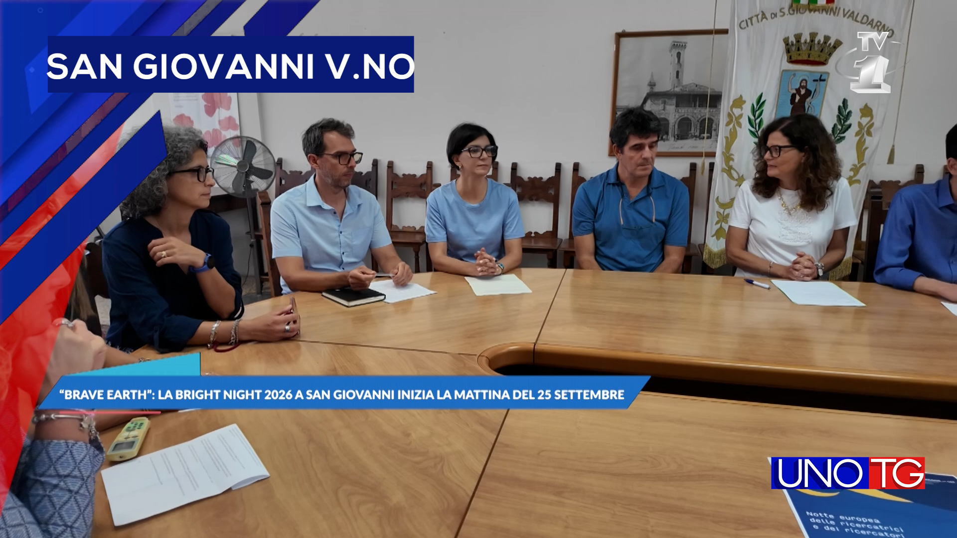 "Brave earth": la Bright night a San Giovanni Valdarno incomincia la mattina del 25 settembre.
