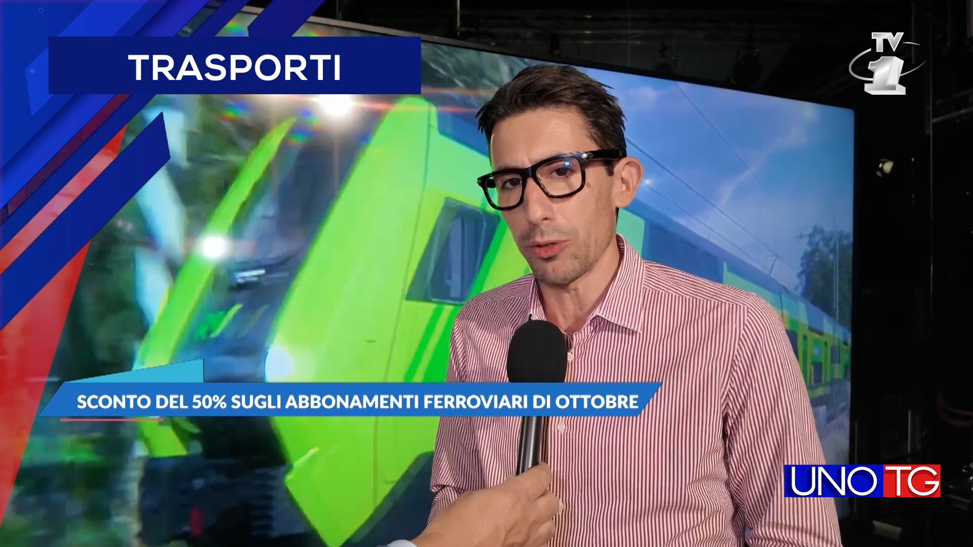 Sconto del 50% sugli abbonamenti ferroviari di Ottobre.