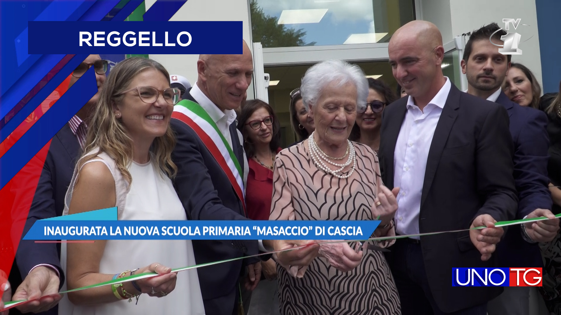 Inaugurata la nuova scuola primaria "Masaccio" di Cascia.