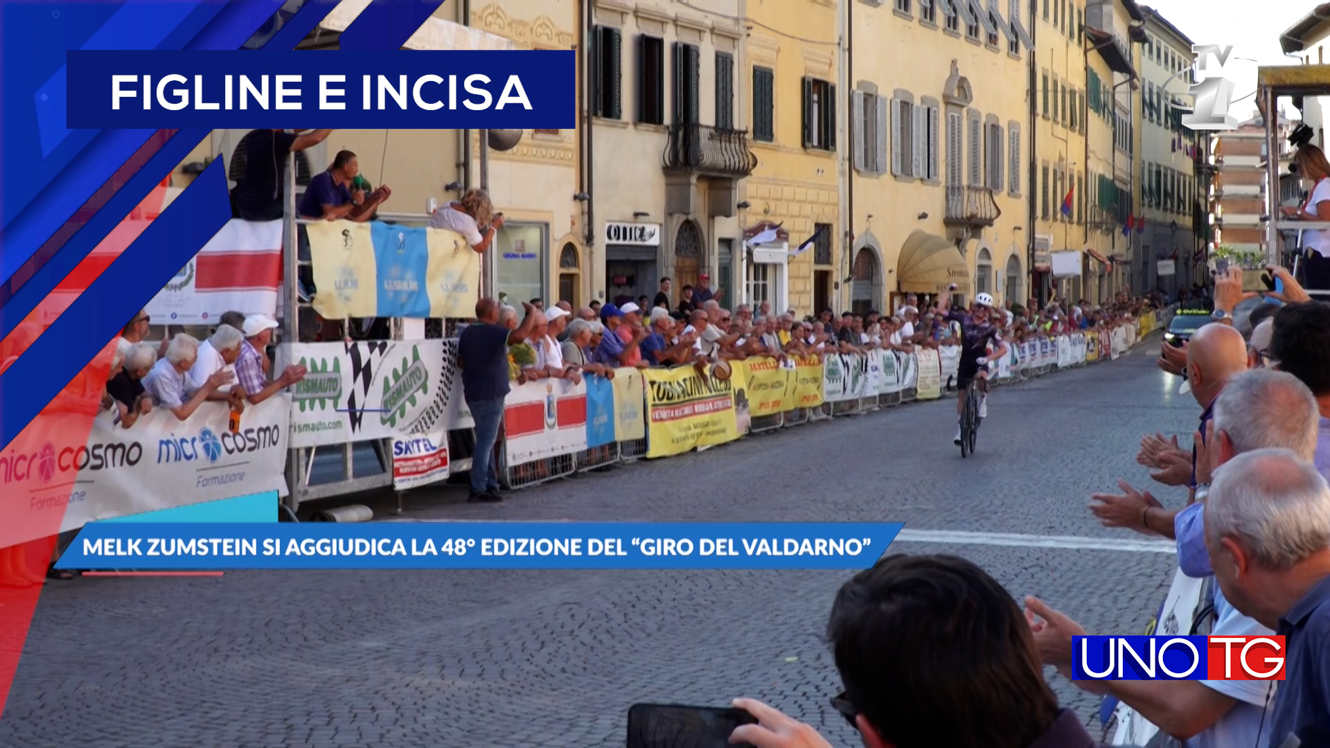Melk Zumsten si aggiudica la 48° edizione del "Giro del Valdarno".