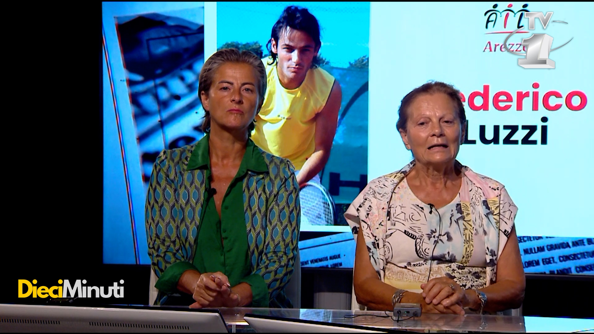 10 Minuti - Paola Cesaroni e Francesca Luzzi : AIL AREZZO Sez. Federico Luzzi