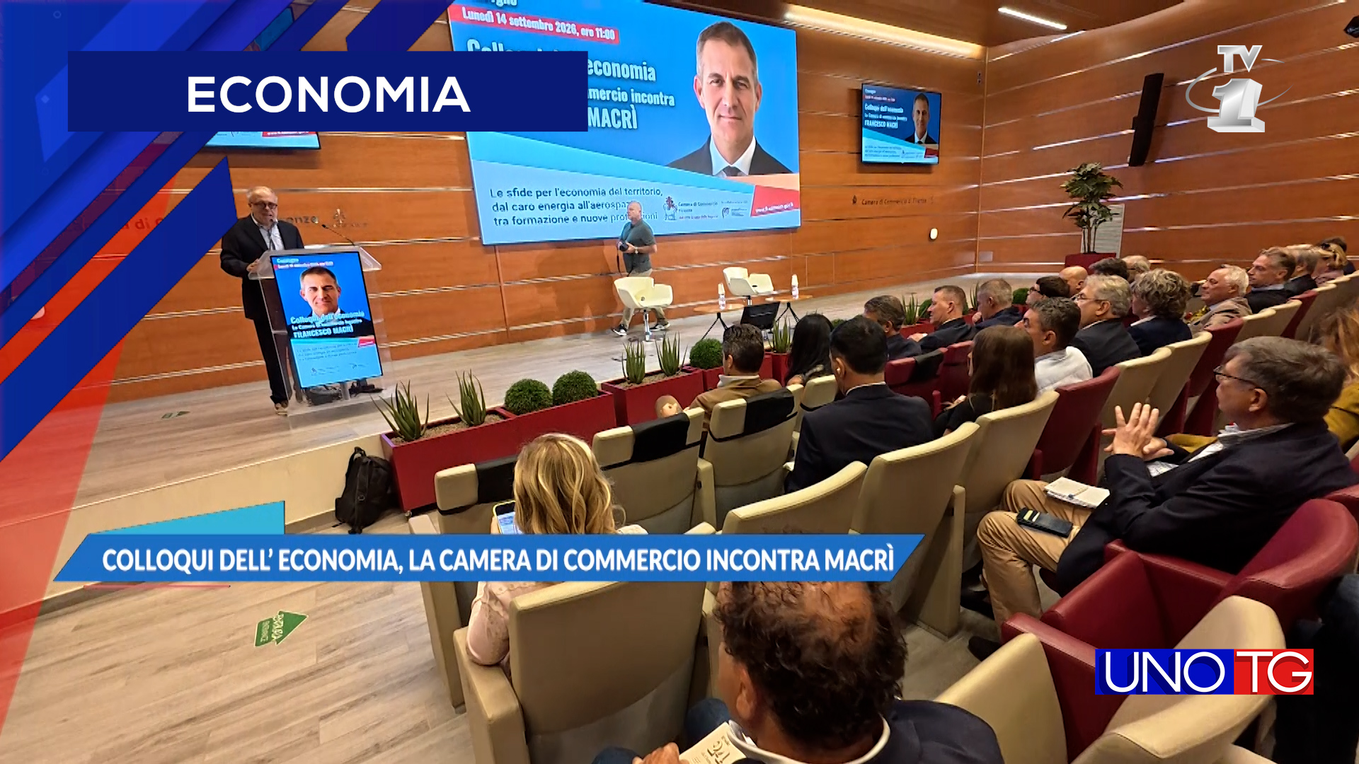 Colloqui dell'economia, la Camera di Commercio di Firenze incontra Macrì.