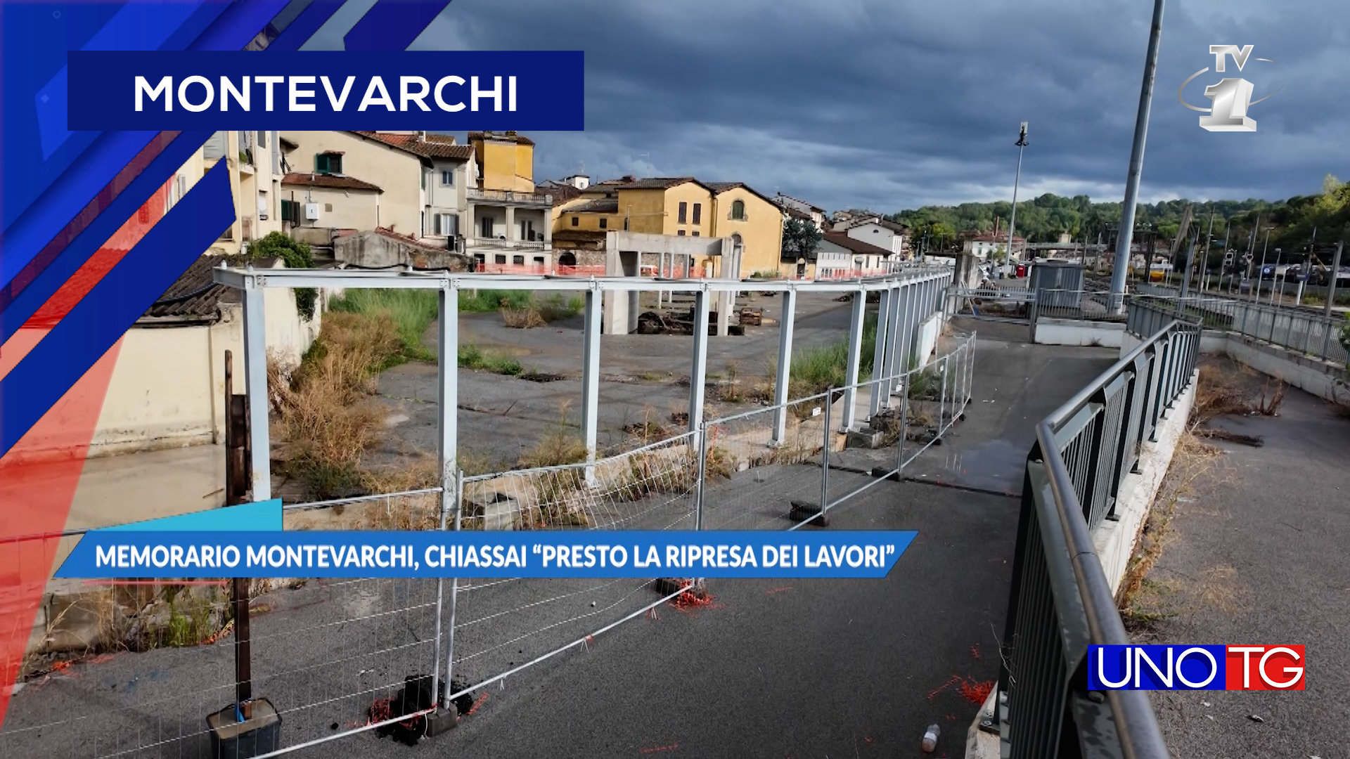 Memorario Montevarchi, Chiassai Martini: "presto la ripresa dei lavori".