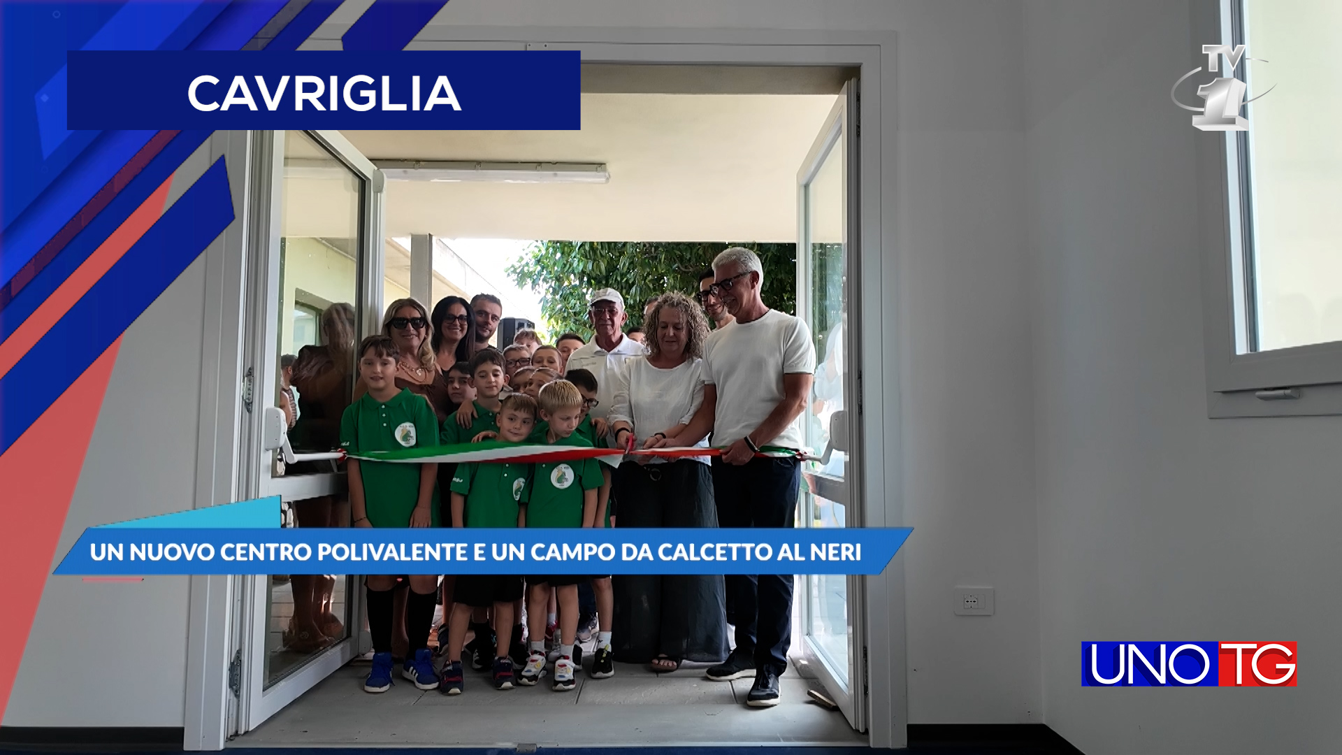 Inaugurato nuovo centro polivalente e campo da calcetto al Neri.