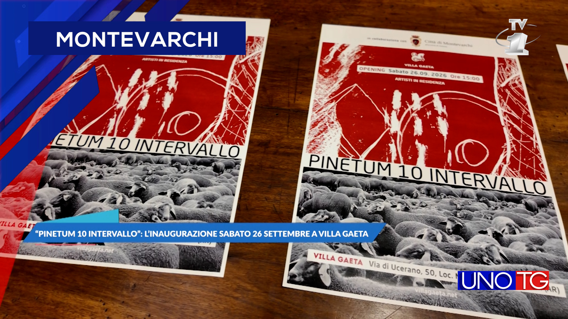 "Pinetum 10 intervallo": l'inaugurazione sabato 26 a Villa Gaeta.