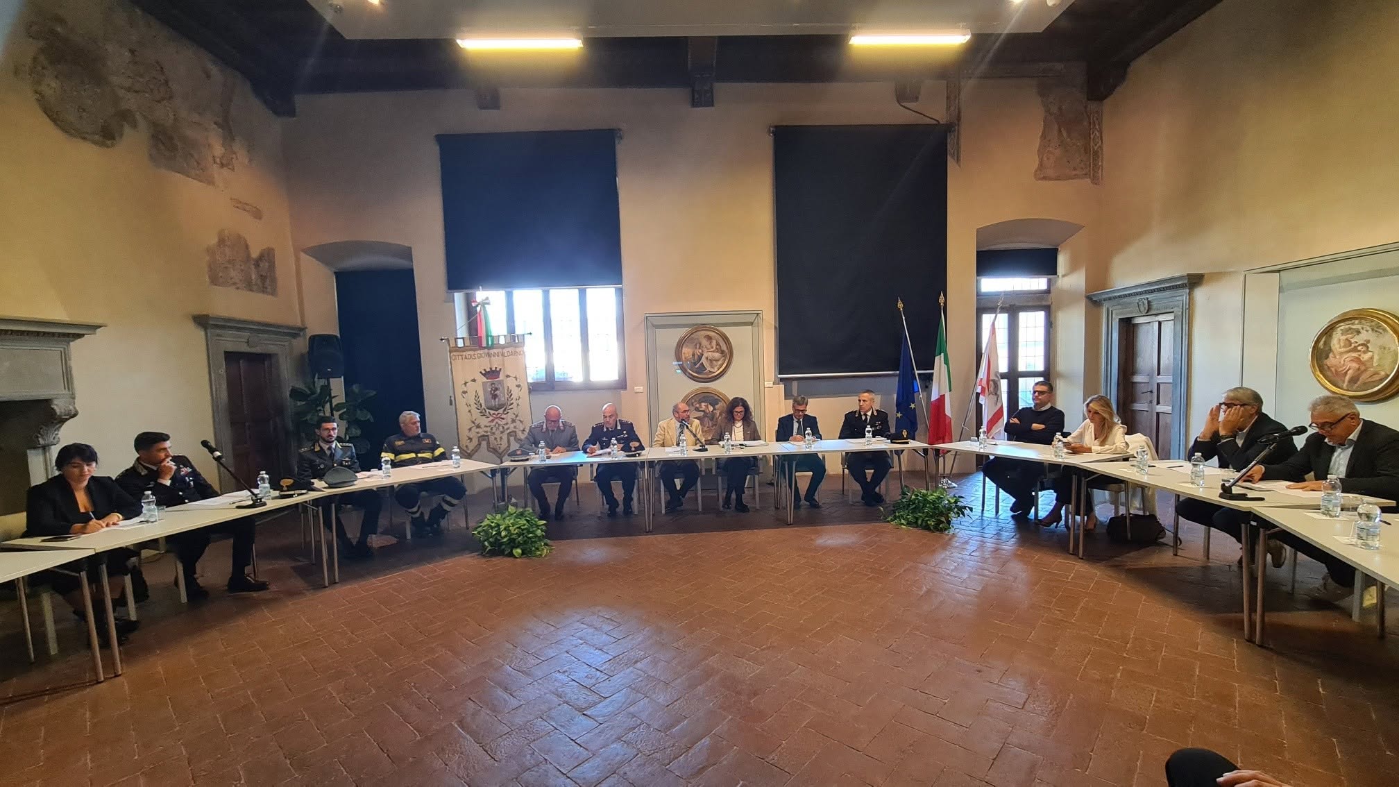 Sicurezza nel Valdarno: riunito a San Giovanni il Comitato provinciale per l'ordine e la sicurezza pubblica.